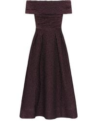 Rebecca Vallance - Adalyn Off The Shoulder Midi Dress - Lyst