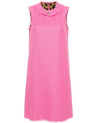 Dolce & Gabbana - Short Sleeveless Tweed Dress - Lyst