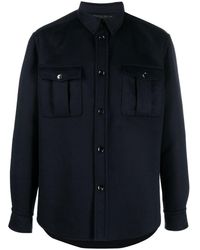 Brioni - Button-down Shirtjack - Lyst