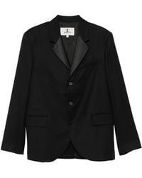 Barena - Satin-Lapel Three-Button Blazer - Lyst