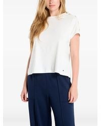 Tommy Hilfiger - T-Shirt À Boutons Décoratifs - Lyst