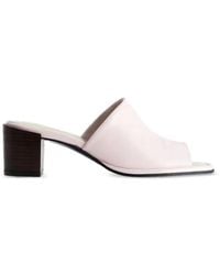BY FAR - Francisco Leather Sandals - Lyst