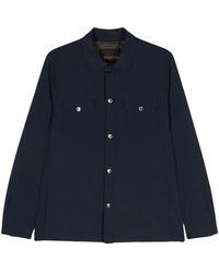 Moorer - Atlas-Kn Hemdjacke - Lyst