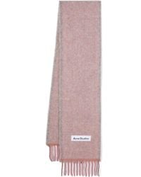 Acne Studios - Fringed Mohair-Wool Scarf - Lyst