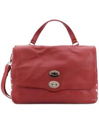 Zanellato - Postina M Flap Metal Leather Shoulder Bag - Lyst
