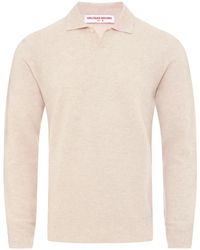 Orlebar Brown - Bruno Poloshirt Aus Kaschmir - Lyst