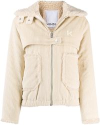 KENZO Panelled Corduroy Jacket - Multicolour