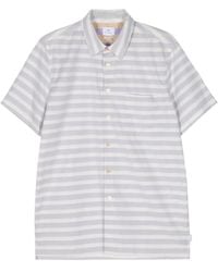 Paul Smith - Gestreept Overhemd Met Korte Mouwen - Lyst