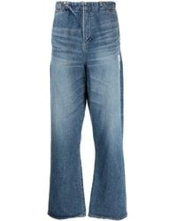 Maison Mihara Yasuhiro - Mid-Rise Straight Jeans - Lyst