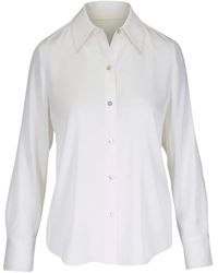 Vince - Blouse Met Knopen - Lyst