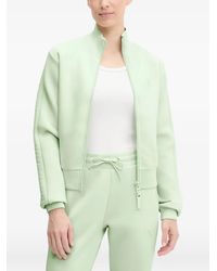 Guess - Zip-Up Mock-Neck Sweatshirt - Lyst
