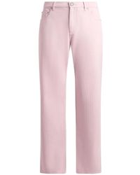 Etro - Cotton Straight-Leg Jeans - Lyst