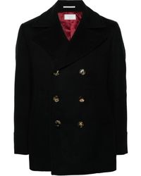 Brunello Cucinelli - Doppelreihiger Mantel - Lyst