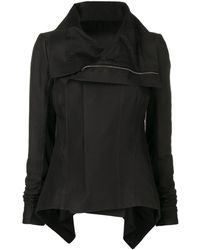 Rick Owens Strukturierte Jacke - Schwarz
