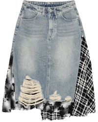 Musium Div. - Denim Skirt - Lyst