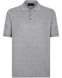 Gran Sasso - Short-Sleeve Polo Shirt - Lyst