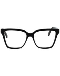 Ferragamo Eyewear - Gancini Brille Mit Eckigem Gestell - Lyst