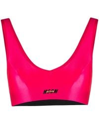 MSGM - Cropped Top - Lyst