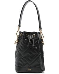 Fendi - モン トレゾール バケットバッグ ミニ - Lyst