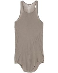 Rick Owens - Basic Ribbed Tank Top - Lyst