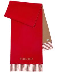 Burberry - Equestrian Knight Cashmere Scarf - Lyst