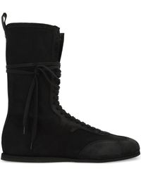 Ann Demeulemeester - Lace-Up Boots - Lyst