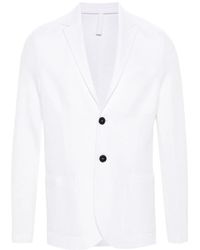 Harris Wharf London - Einreihiges Sakko Mit Wabenmuster - Lyst