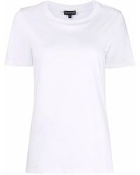 Emporio Armani - T-Shirt Mit Rundem Ausschnitt - Lyst