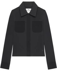 Courreges - Camisa Con Bolsillo De Parche - Lyst