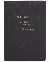 Smythson - X Thomas Lélu Panama Leather Passport Cover - Lyst