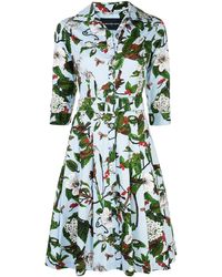 Samantha Sung Blousejurk Met Print - Groen