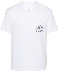 Neil Barrett - I See You Cotton T-Shirt - Lyst