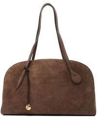 Liffner - Suede Tote Bag - Lyst