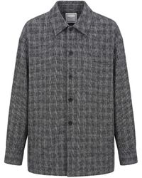 WOOYOUNGMI - Checked Pattern Shirt - Lyst