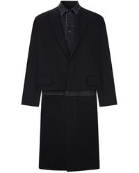 Sacai - Manteau À Design Superposé - Lyst