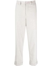 Closed - Rolled-Cuff Cropped Trousers - Lyst