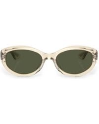 Oliver Peoples - 1969C Oval-Frame Sunglasses - Lyst