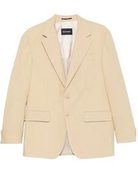 KARL LAGERFELD - Easy Long-Sleeves Blazer - Lyst