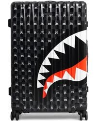 Sprayground - Valise Shark Mouth À Carreaux - Lyst