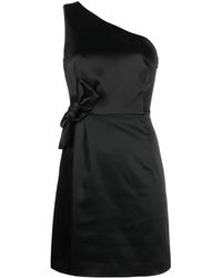 P.A.R.O.S.H. - Asymmetrische Mini-jurk - Lyst