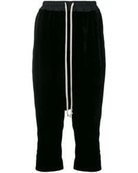 Rick Owens - Low Rider Cropped Trousers - Lyst