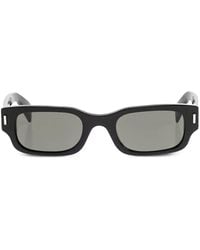 McQueen - T-Bar Rivet Panthos Sunglasses - Lyst