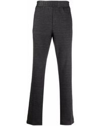 Ferragamo - Elasticated-waistband Straight-leg Trousers - Lyst