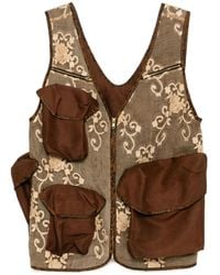 Commun's - Floral Waistcoat - Lyst