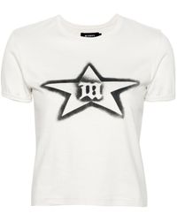 MISBHV - Katoenen T-shirt Met Logoprint - Lyst