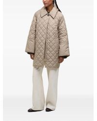 Barbour - Cara Gewatteerde Jas Met Capuchon - Lyst