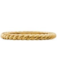David Yurman - 18K Cable Ring - Lyst