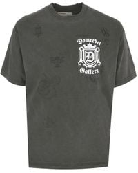 DOMREBEL - Lion Crest Print T-Shirt - Lyst