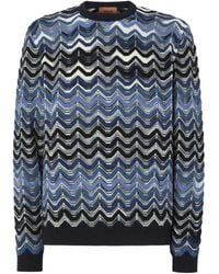 Missoni - Chevron-Pattern Knitwear Sweater - Lyst
