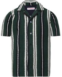 Orlebar Brown - Griffith Striped Towelling Shirt - Lyst